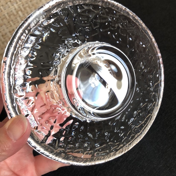 Orrefors Sweden Crystal Discus Votive Candle Holder - Picture 9 of 13